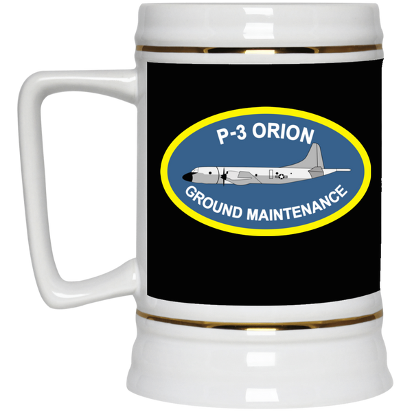 P-3 Orion 4 Ground Maint Beer Stein 22oz.