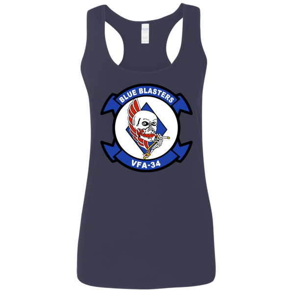 VFA 34 2 Ladies' Softstyle Racerback Tank