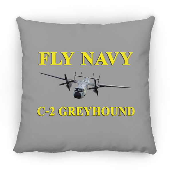 Fly Navy C-2 3 Pillow - Square - 14x14