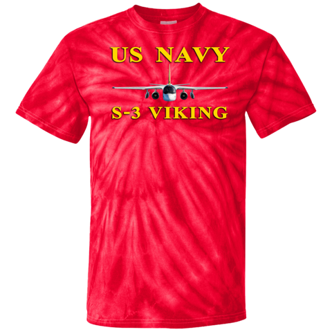 US Navy S-3 3 Cotton Tie Dye T-Shirt