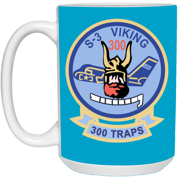 S-3 Viking 5 White Mug - 15oz
