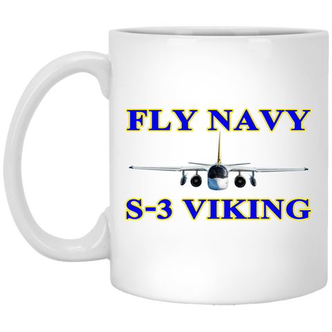 Fly Navy S-3 1 Mug - 11oz