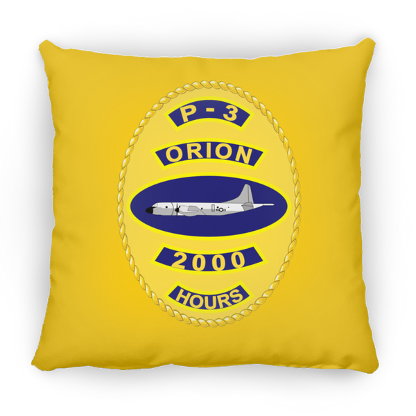 P-3 Orion 10 2000 Pillow - Square - 16x16