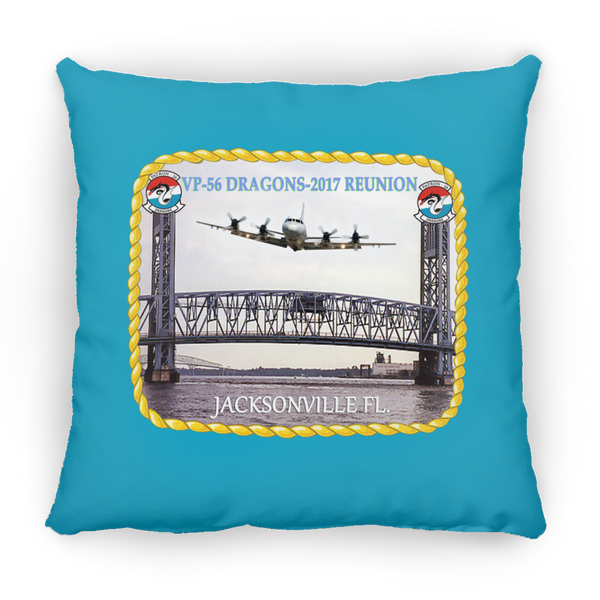 VP-56 2017 Reunion 1 Pillow - Square - 14x14