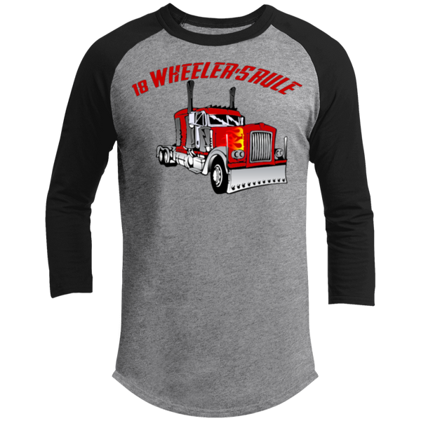 Trucker 18 Wheeler 1 Sporty T-Shirt