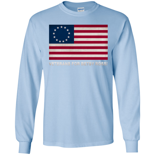 Betsy Ross Vets 2 LS Cotton Ultra T-Shirt