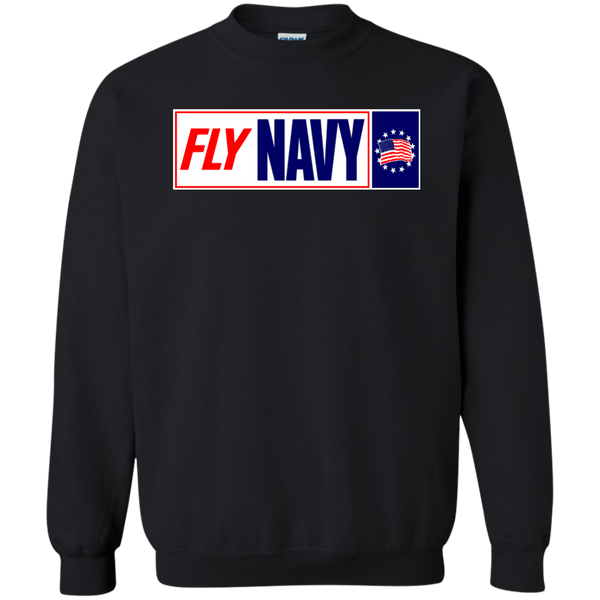 Fly Navy 1 Crewneck Pullover Sweatshirt