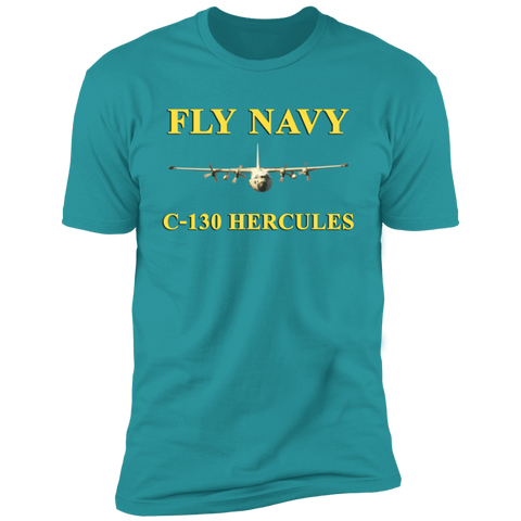 Fly Navy C-130 3 Premium Short Sleeve T-Shirt