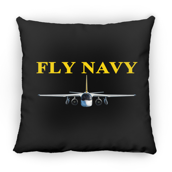 Fly Navy S-3 4 Pillow - Square - 16x16