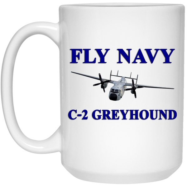 Fly Navy C-2 1 Mug - 15oz