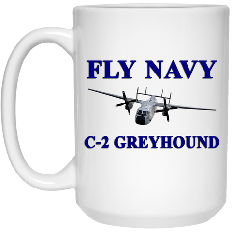 Fly Navy C-2 1 Mug - 15oz