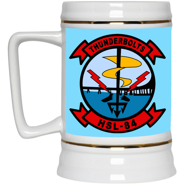 HSL 84 2 Beer Stein - 22oz