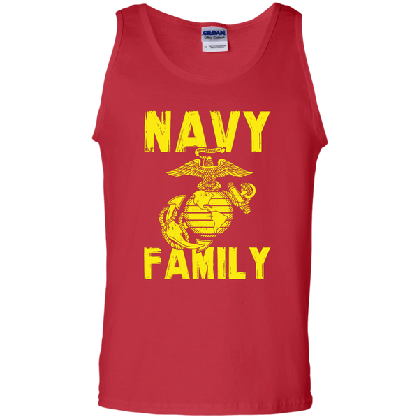 Navy Family Semper Fi 1 Cotton Tank Top