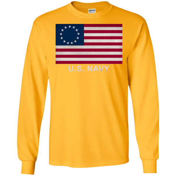 Betsy Ross USN 2 LS Cotton Ultra T-Shirt