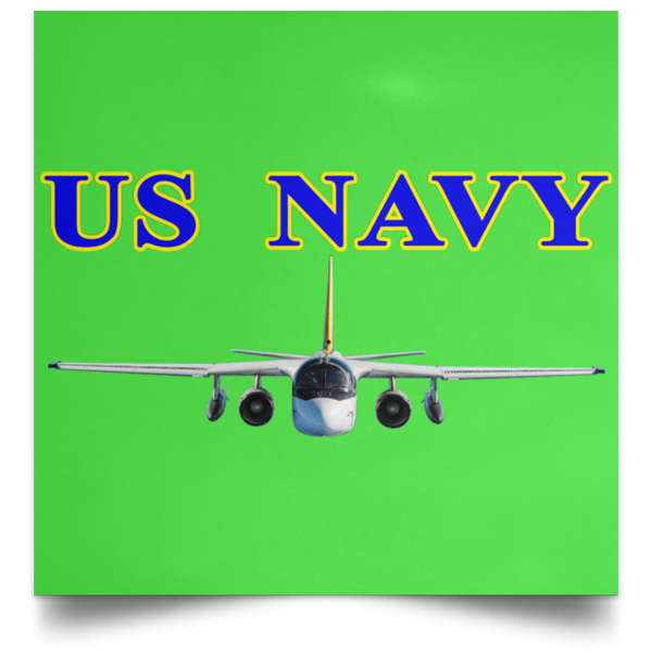 US Navy S-3 2 Poster - Square