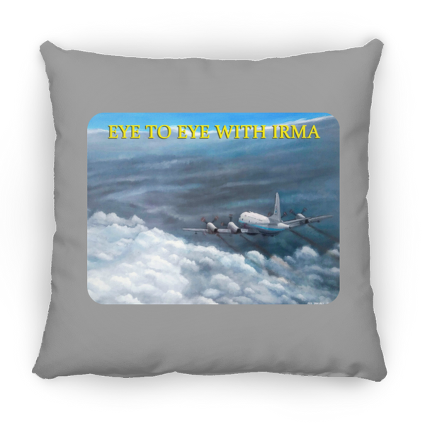 Eye To Eye With Irma Pillow - Square - 16x16