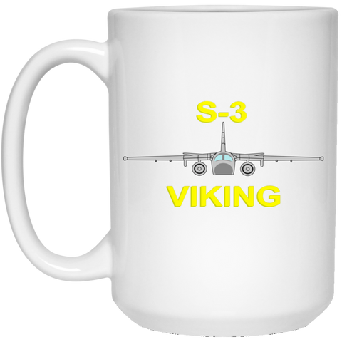 S-3 Viking 10 White Mug - 15oz
