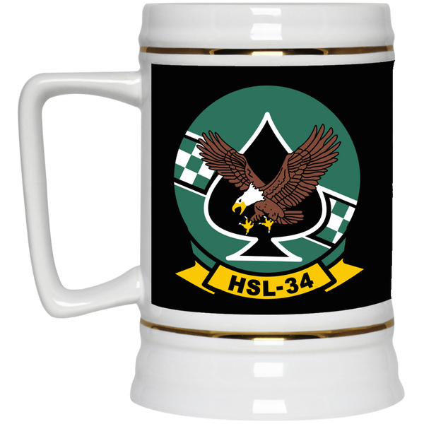 HSL 34 1 Beer Stein - 22oz