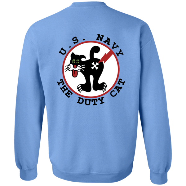 Duty Cat 2a Crewneck Pullover Sweatshirt