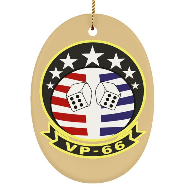 VP 66 4 Ornament Ceramic - Oval