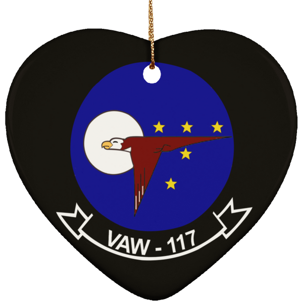 VAW 117 2 Ornament - Heart