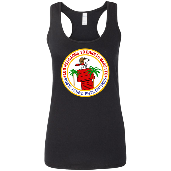 Subic Cubi Pt 07 Ladies' Softstyle Racerback Tank