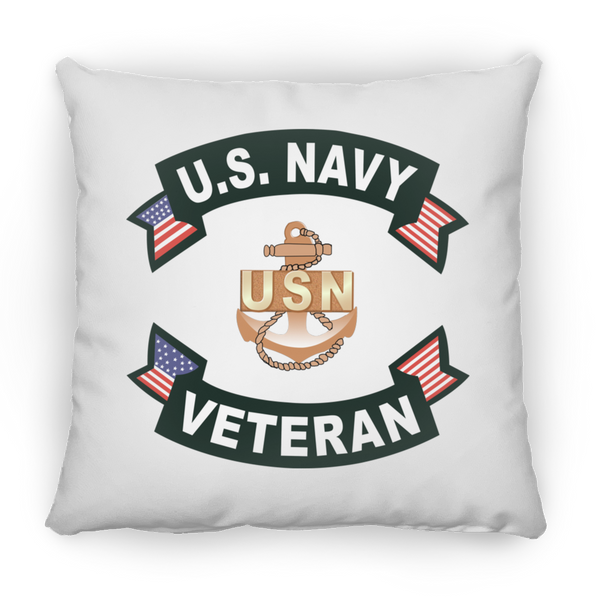 Navy Vet 1 Pillow - Square - 18x18