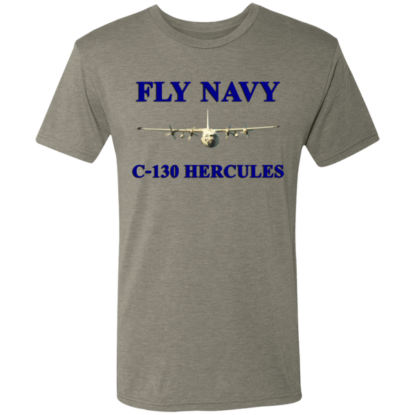 Fly Navy C-130 1 Triblend T-Shirt