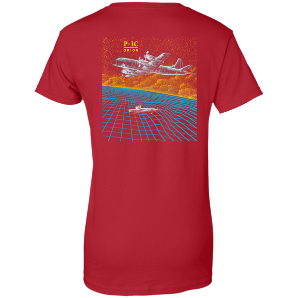 P-3C 1 Fly Aircrew Ladies' Cotton T-Shirt
