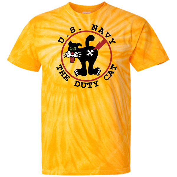 Duty Cat 4 Customized 100% Cotton Tie Dye T-Shirt