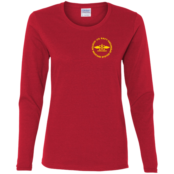 AW 06 3c Ladies' Cotton LS T-Shirt