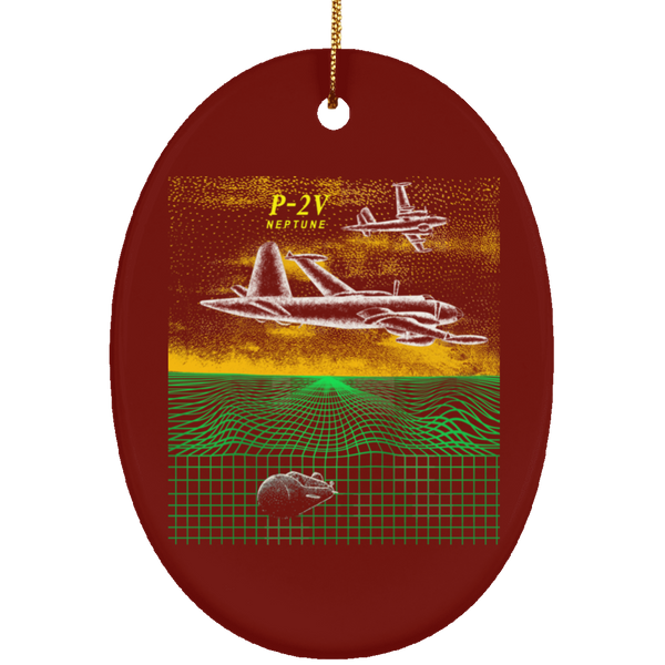 P-2V 2 Ornament- Oval