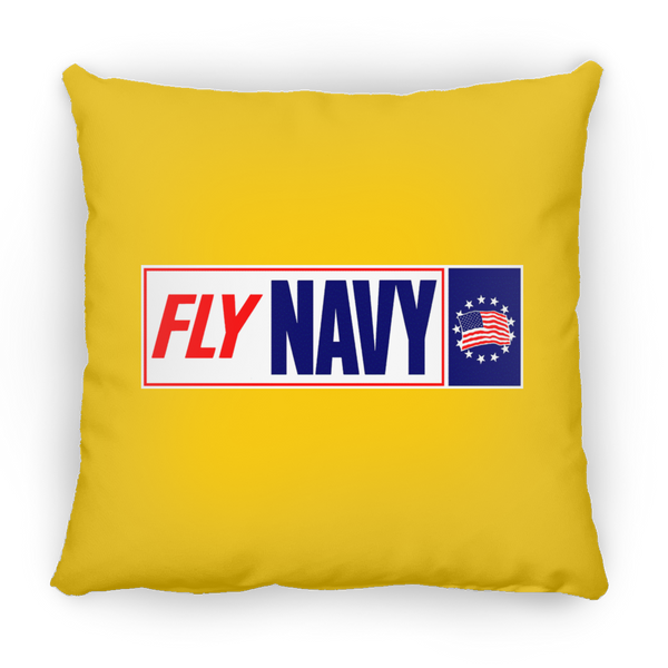 Fly Navy 1 Pillow - Square - 14x14