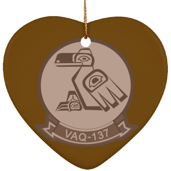 VAQ 137 2 Ornament Ceramic - Heart