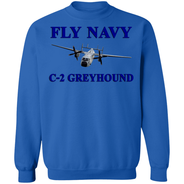 Fly Navy C-2 1 Crewneck Pullover Sweatshirt