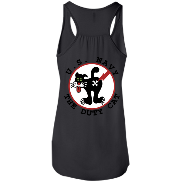 Duty Cat 2b Flowy Racerback Tank