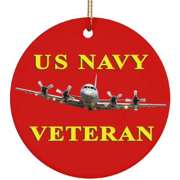 Navy Vet 2 Ornament - Circle