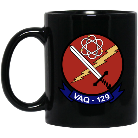 VAQ 129 2 Black Mug - 11oz