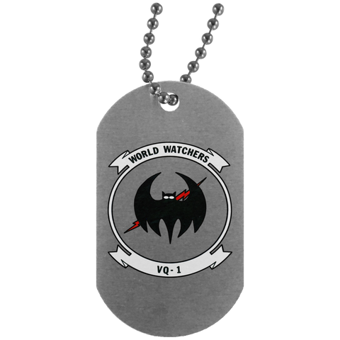 VQ 01 2 Dog Tag - Silver