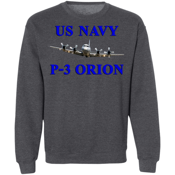 US Navy P-3 1 Crewneck Pullover Sweatshirt