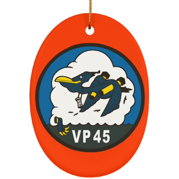 VP 45 2 Ornament Ceramic - Oval