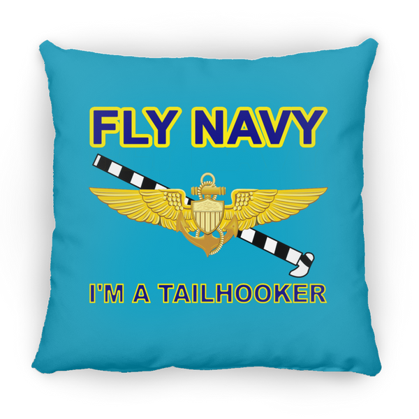 Fly Navy Tailhooker 1 Pillow - Square - 14x14