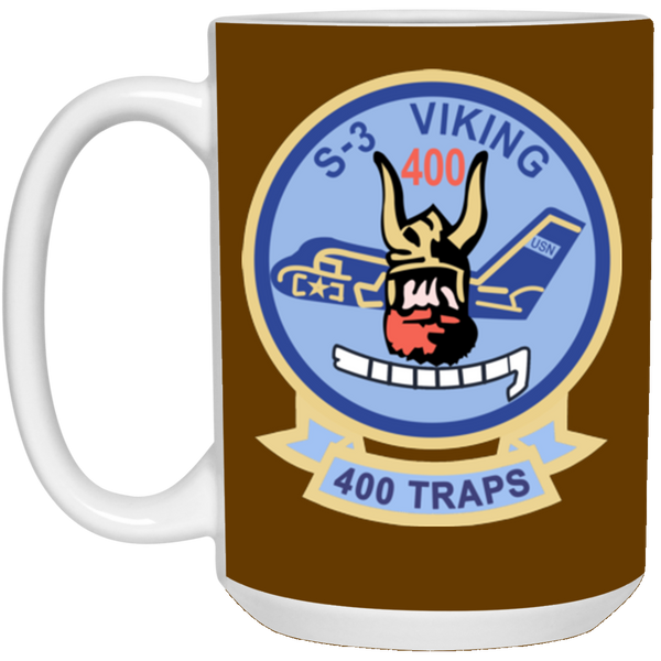 S-3 Viking 6 White Mug - 15oz