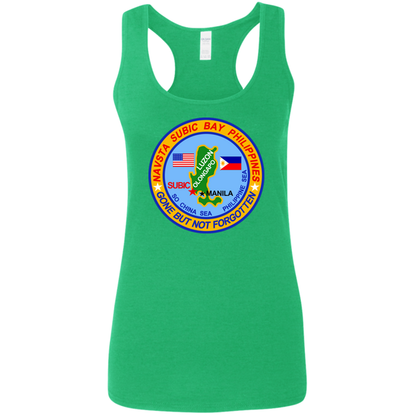 Subic Cubi Pt 10 Ladies' Softstyle Racerback Tank