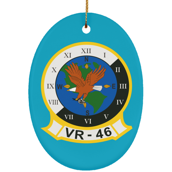 VR 46 Ornament Ceramic - Oval