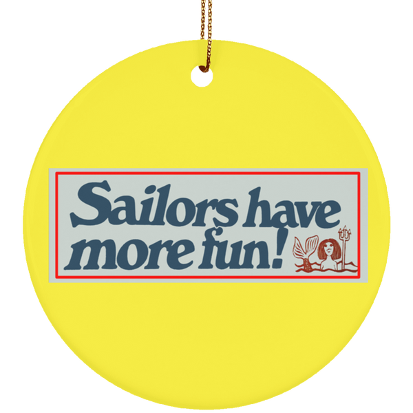Sailors 1 Ornament - Circle