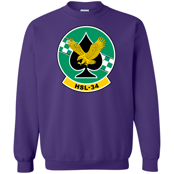 HSL 34 2 Crewneck Pullover Sweatshirt