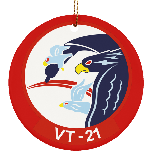 VT 21 2 Ornament Ceramic - Circle