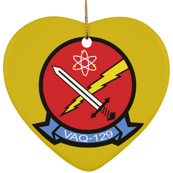 VAQ 129 1 Ornament - Heart