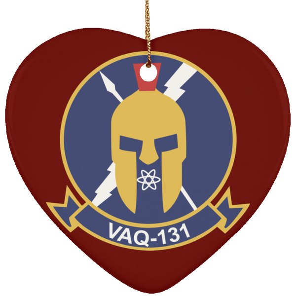 VAQ 131 3 Ornament - Heart